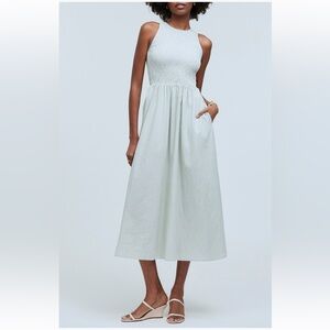 Madewell Light Gray Midi Dress